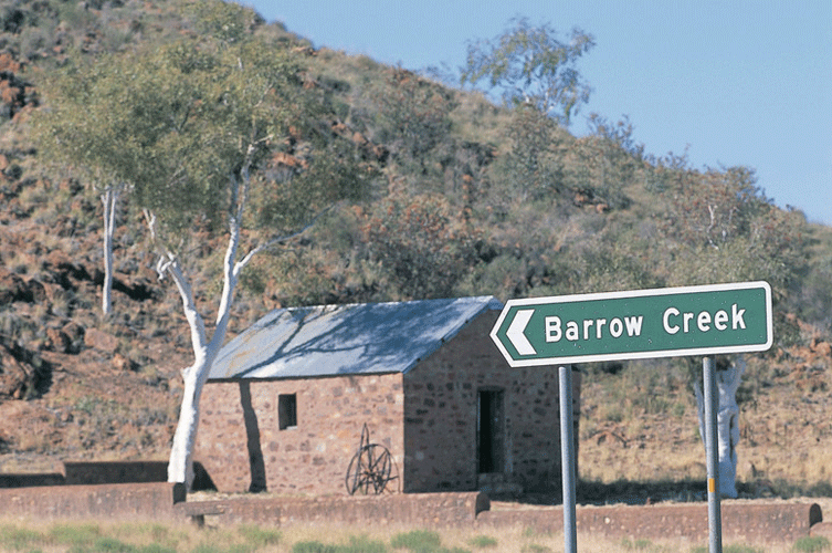   Barrow Creek Telegraph Station a historical visitors site