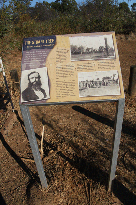 Stuart Memorial and Stuart Tree