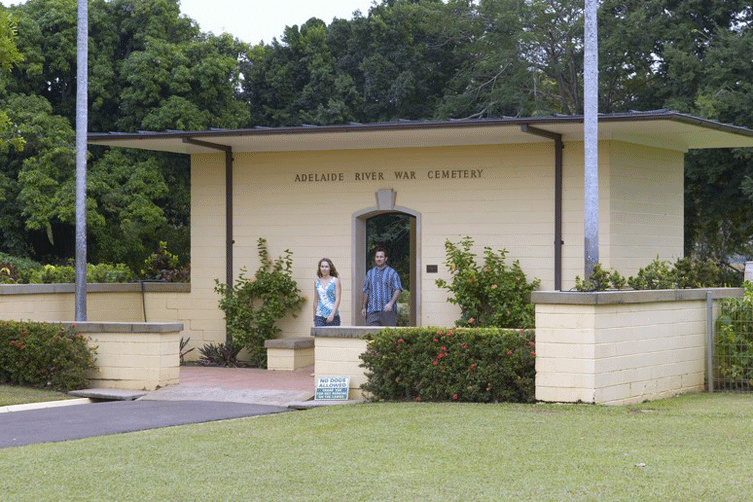 Where is  Adelaide River war cemetery